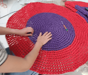 Hand Made Crochet Playing Grounds